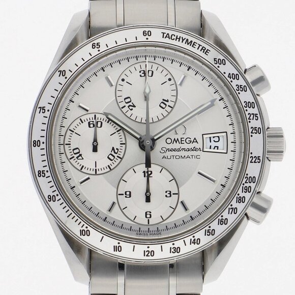 WATCH OMEGA 3513.30 Speedmaster Date Silver SS AT - Picture 1 of 10
